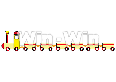 列車のCG・イラスト素材 W-017734