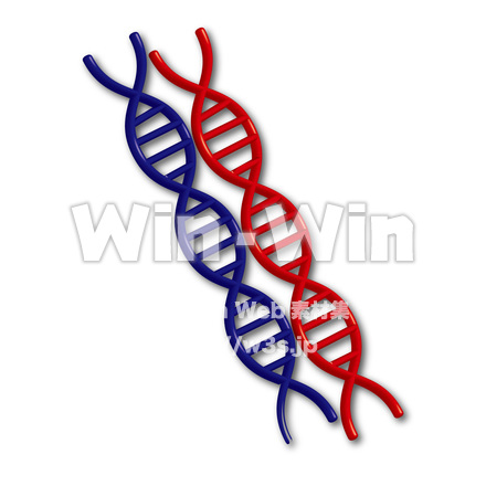 DNAモデルのCG・イラスト素材 W-016156