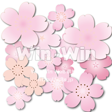 桜のCG・イラスト素材 W-016230