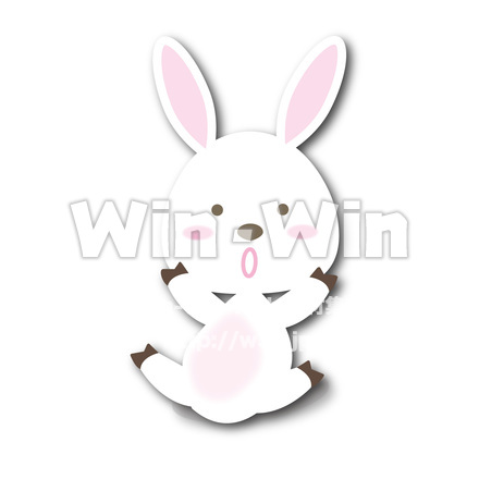 ウサギのCG・イラスト素材 W-017733