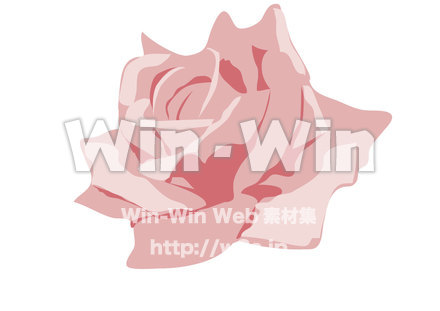 ローズ　花のCG・イラスト素材 W-018571