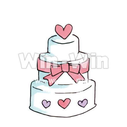 ウェディングケーキのCG・イラスト素材 W-018635