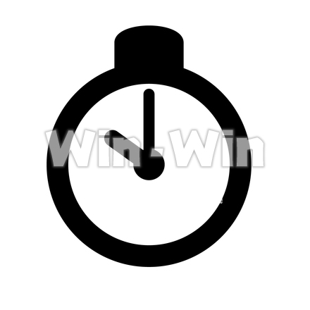 アイコン-時計のCG・イラスト素材 W-018247