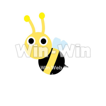 Honey BeeのCG・イラスト素材 W-019829