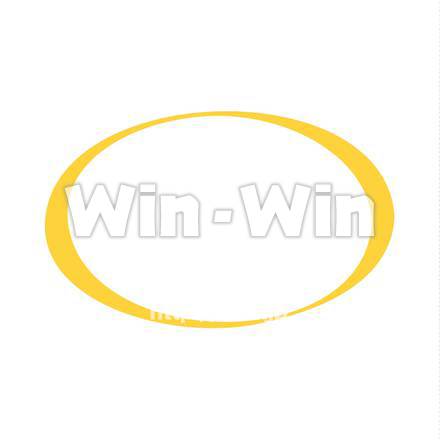 黄色の輪のCG・イラスト素材 W-018362