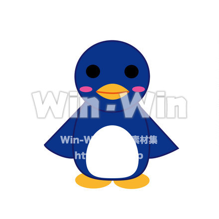 ペンギンのCG・イラスト素材 W-020053