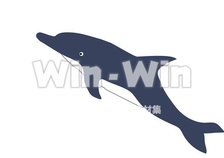 イルカのCG・イラスト素材 W-020013