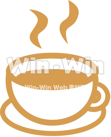 コーヒーカップのCG・イラスト素材 W-021098