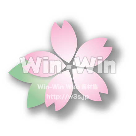 桜の花のCG・イラスト素材 W-021667