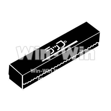 ラップのシルエット素材 W-022809