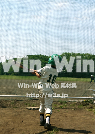 野球少年の写真素材 W-022607