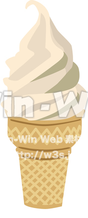 アイスクリームのCG・イラスト素材 W-022600