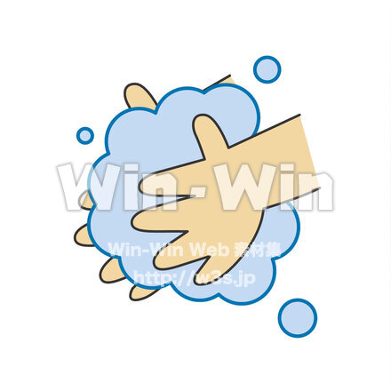 手洗いのCG・イラスト素材 W-027189