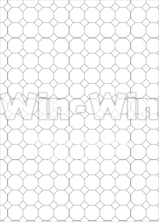 八角形模様スオッチ登録のCG・イラスト素材 W-027174