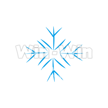 雪の結晶のCG・イラスト素材 W-026240