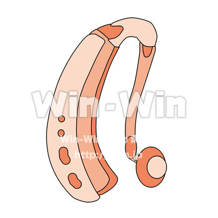 補聴器のCG・イラスト素材 W-029039