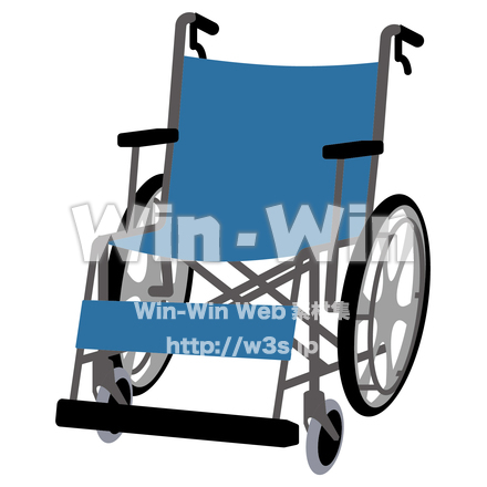 車椅子のCG・イラスト素材 W-028174