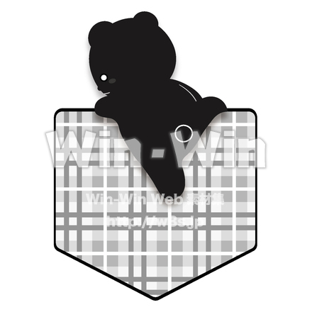 ポケットベアーのCG・イラスト素材 W-030883