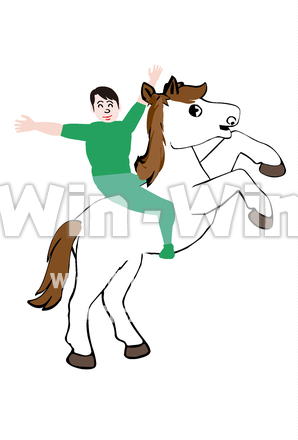 ロディオ5のCG・イラスト素材 W-030716