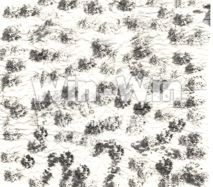 水墨模様2のCG・イラスト素材 W-030756