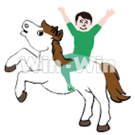 ロディオ３のCG・イラスト素材 W-030711