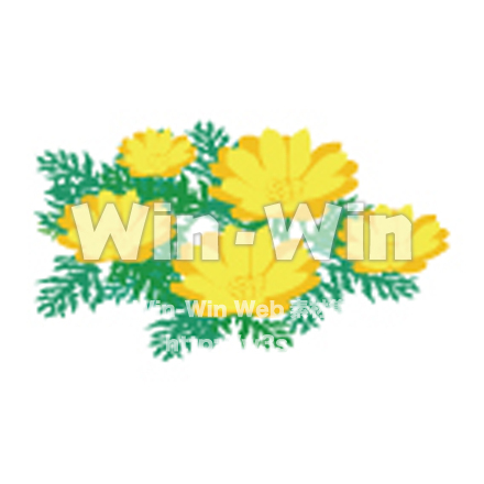 福寿草1のCG・イラスト素材 W-030703