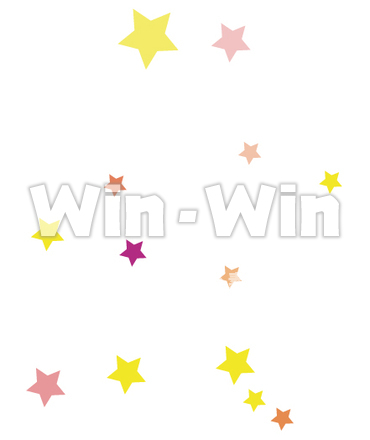 ふたご座_星の配置1のCG・イラスト素材 W-030798