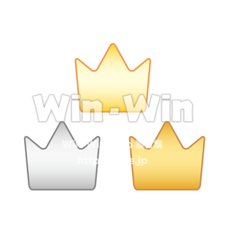 王冠のCG・イラスト素材 W-030212