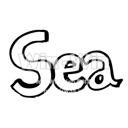 Sea　海のCG・イラスト素材 W-030410