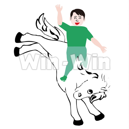 ロディオ1のCG・イラスト素材 W-030702