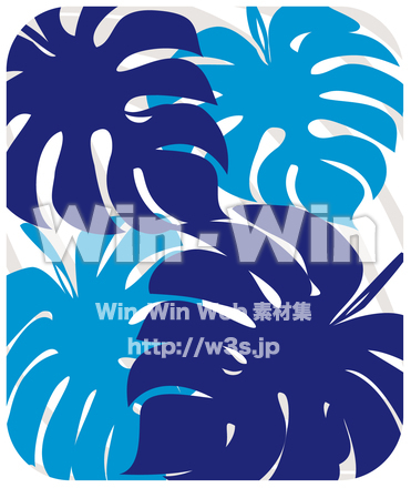 モンステラのCG・イラスト素材 W-030873