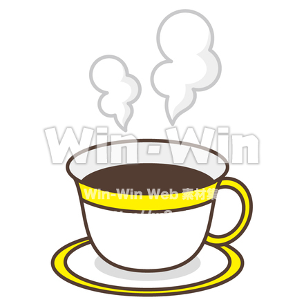 コーヒーカップのCG・イラスト素材 W-005021