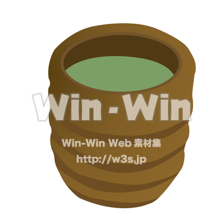 日本茶のCG・イラスト素材 W-005539
