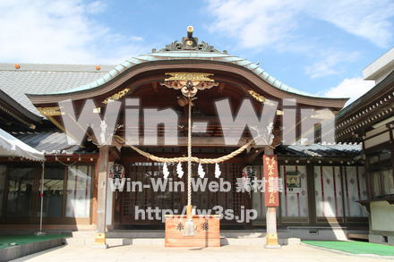 琴平神社_儀式殿の写真素材 W-004773