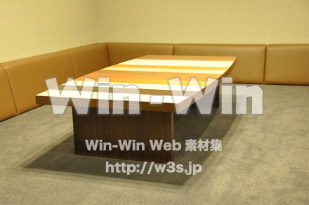 テーブルのある風景の写真素材 W-008438