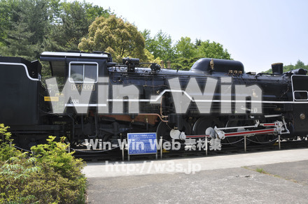 蒸気機関車の写真素材 W-009018