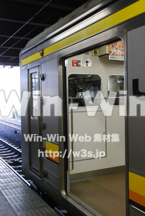 電車の写真素材 W-009513