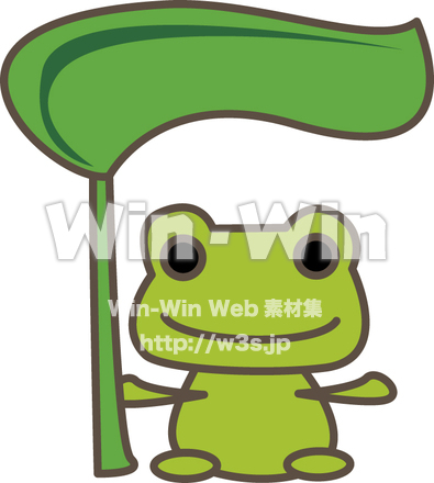 蛙のCG・イラスト素材 W-012447