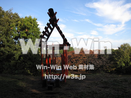 水沢の森の写真素材 W-012530