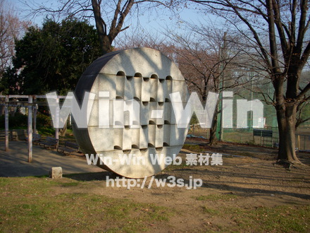 平和記念公園　彫刻広場の写真素材 W-012756