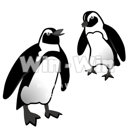 ペンギンのCG・イラスト素材 W-015920
