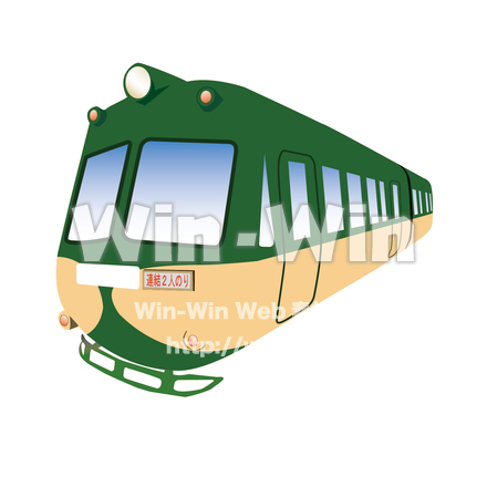 電車のCG・イラスト素材 W-015632