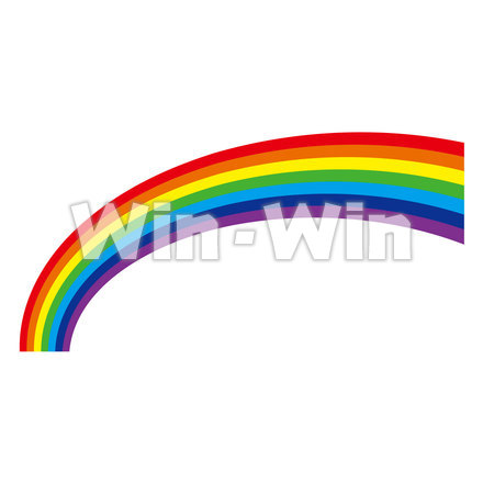 虹のCG・イラスト素材 W-019297