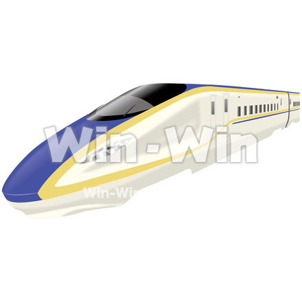 東北新幹線のCG・イラスト素材 W-021915