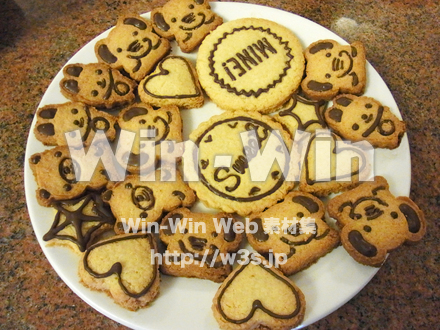 手作りクッキーの写真素材 W-022576
