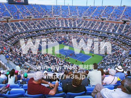 US open tennisの写真素材 W-027662