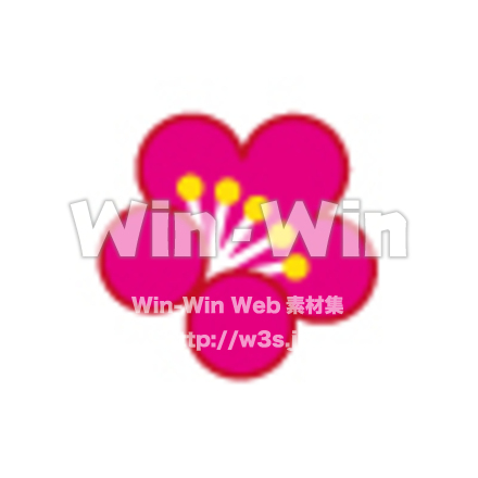 梅の花のCG・イラスト素材 W-027548