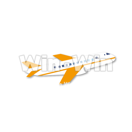 飛行機のCG・イラスト素材 W-026051