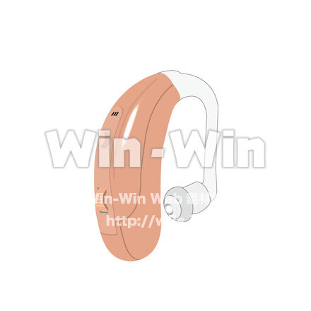 補聴器のCG・イラスト素材 W-028089