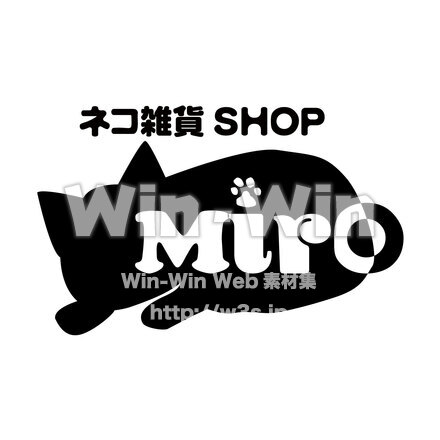 ＭＩＲＯ店ロゴのCG・イラスト素材 W-028949